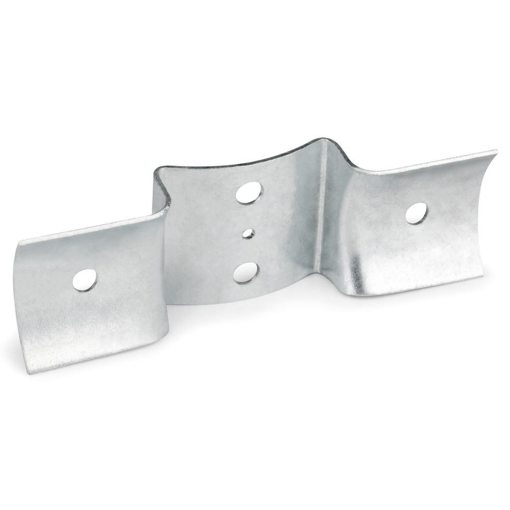 AP-TJ [CP] Anclajes para postes. Abrazadera Tejana para Unión de postes de madera verticales y horizontales